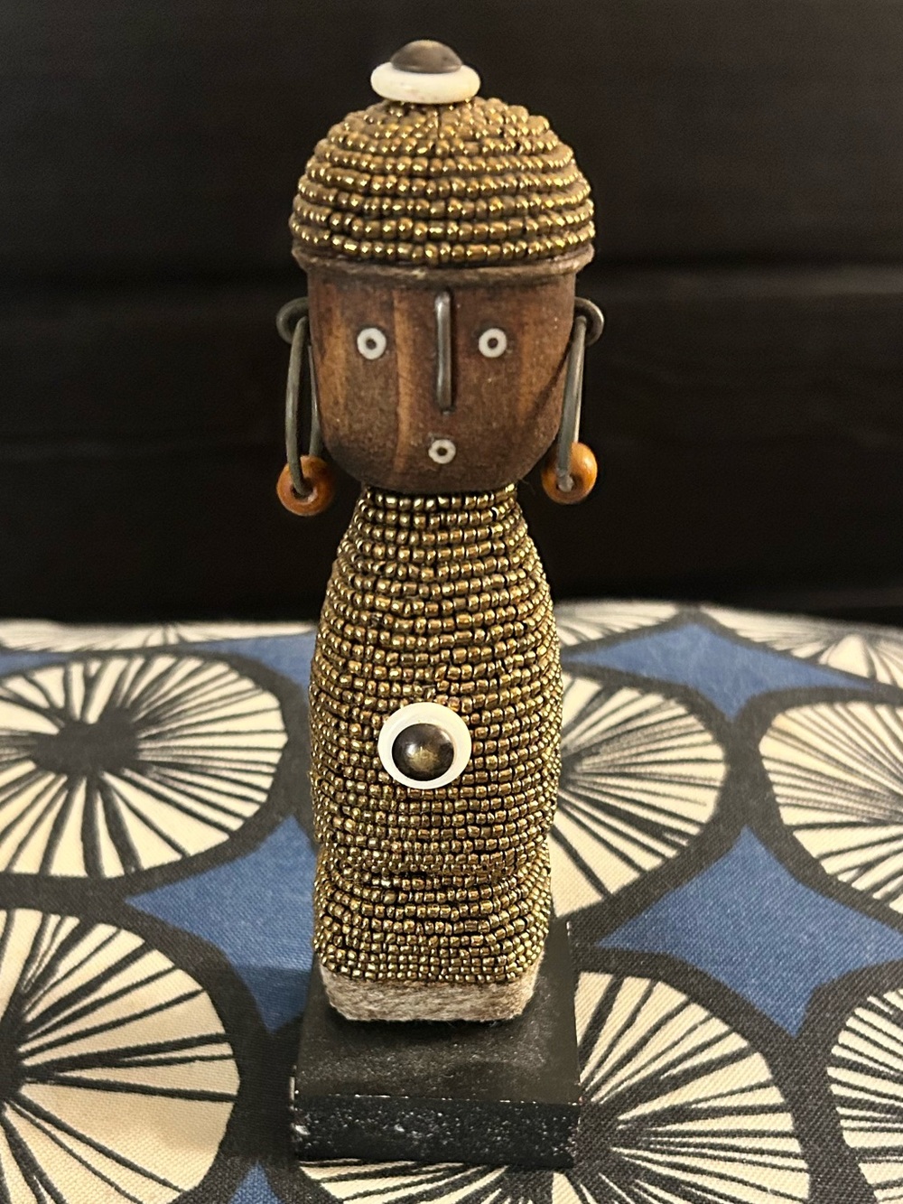 Namji Doll Fertility Idol Golden Rosewood - 
 7in / 18cm Tall